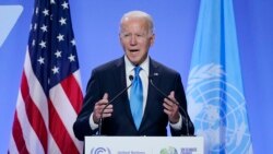 VOA Asia - Biden notes China and Russia’s climate summit absence
