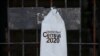 A packet from the U.S. Census 2020 hangs on a door amid the coronavirus disease (COVID-19) outbreak on Whidbey Island, Washington, U.S., March 21, 2020. 