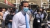 Juan Guaidó, uno de los líderes de la oposición reconocido por decenas de países como presidente interino de Venezuela, llega a una rueda de prensa en Caracas, Venezuela. Guaidó no está convencido de la conveniencia de las elecciones regionales.