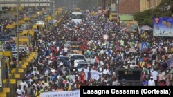 Bissau, manifestação (imagem de arquivo)