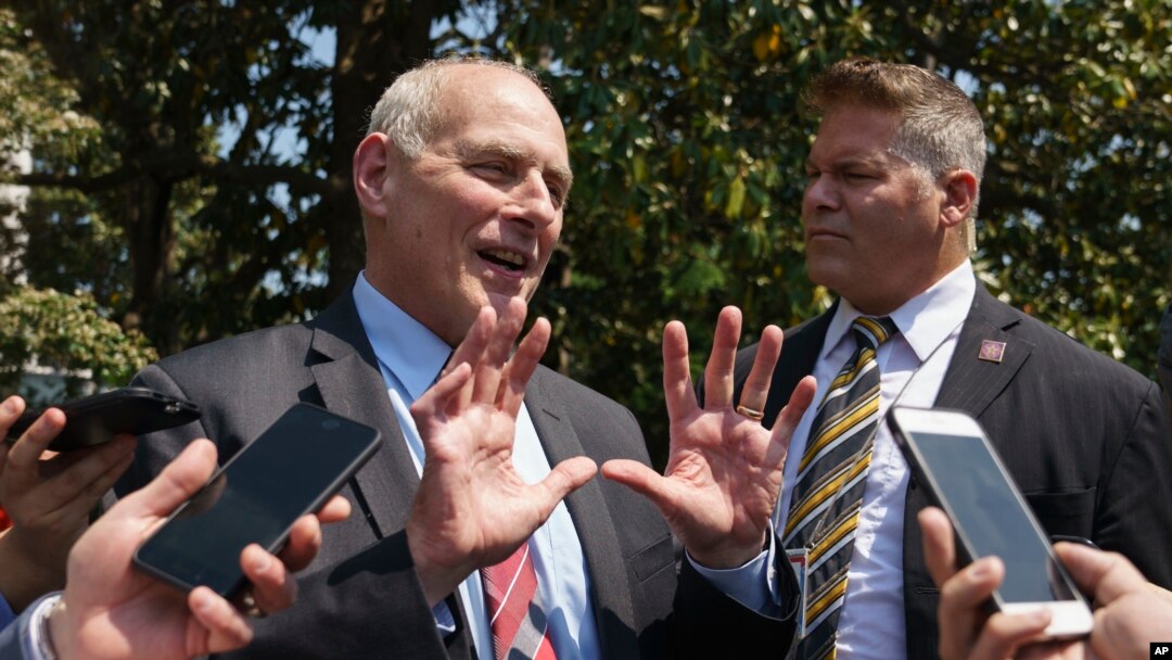 John Kelly es el jefe de despacho de la Casa Blanca, pero ha presentado diferencias con el presidente Donald Trump.