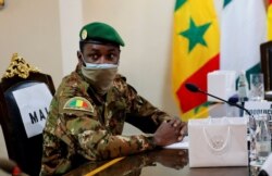 FILE - Mali's Col. Assimi Goita attends the Economic Community of West African States consultative meeting in Accra, Ghana, Sept. 15, 2020.