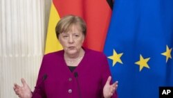 German Chancellor Angela Merkel 