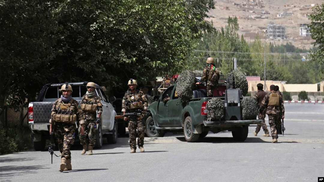 Afg'oniston xavfsizlik kuchlari hujum yuz bergan hududga yetib keldi, 2018-yil, 16-avgust.