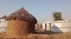 Huts and tents built by villagers and Cameroon Red Cross for flood victims, Kai-Kai, northern Cameroon, Jan. 19, 2021. (Moki Edwin Kindzeka/VOA)