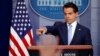 New White House Communications Director Anthony Scaramucci speaks to members of the media in the Brady Press Briefing room of the White House in Washington, July 21, 2017. 