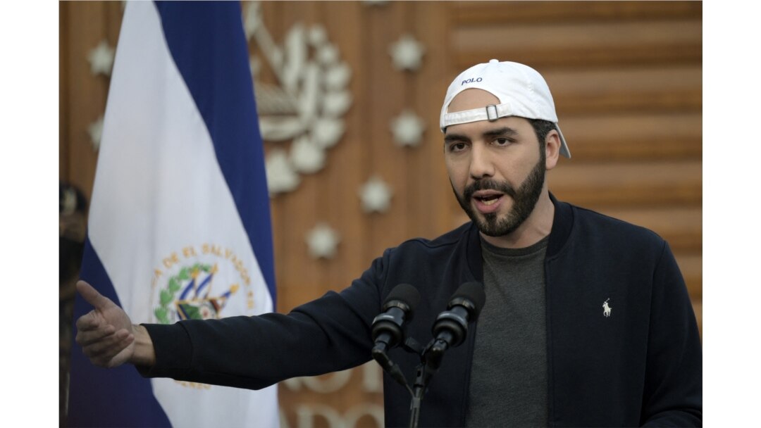 Presidente de El Salvador, Nayib Bukele, el 17 de febrero de 2021.