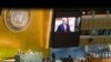 President Trump speaks during the 75th annual U.N. General Assembly, which is being held mostly virtually due to the COVID-19 pandemic in New York, Sept. 22, 2020.