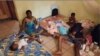 The Room where babies and traffickers were found in Yaounde, Cameroon, Jan. 16, 2021. (Moki Edwin Kindzeka/VOA)