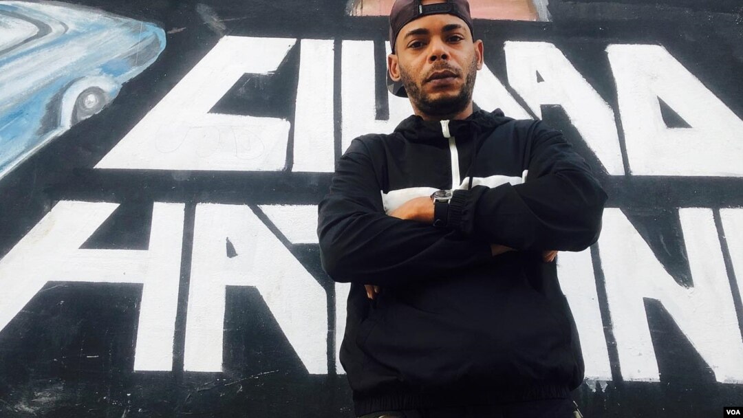 Eliexer Márquez, El Funky, rapero cubano residente en La Habana. [Foto: Cortesía del entrevistado]