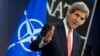U.S. Secretary of State John Kerry speaks during a media conference after a meeting NATO foreign ministers at NATO headquarters in Brussels, Dec. 3, 2013.