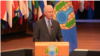 U.S. envoy Kenneth Ward speaks to an annual meeting of the Organization for the Prohibition of Chemical Weapons in The Hague, The Netherlands, Nov. 22, 2018.