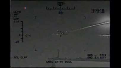 US Navy Releases Video of Iran Rocket Fire