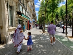 Tati's flagship store, opened shortly after WWII, helped shape this multiethnic neighborhood in northern Paris. (Lisa Bryant/VOA)