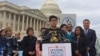 Jung Bin Cho was brought to Virginia as a 7-year-old child and has been protected by DACA through his university studies. (Photo: E. Sarai/VOA) 