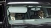 Secretary of State Hillary Clinton, center, is transported on the New York Presbyterian Hospital complex Wednesday, Jan. 2, 2013. 