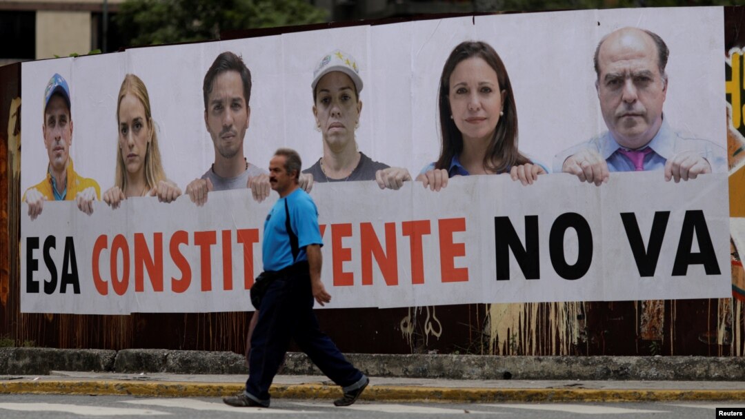 EE.UU. impuso sanciones a 13 altos funcionarios de Venezuela como presión contra la Asamblea Nacional Constituyente propuesta por el presidente Nicolás Maduro.